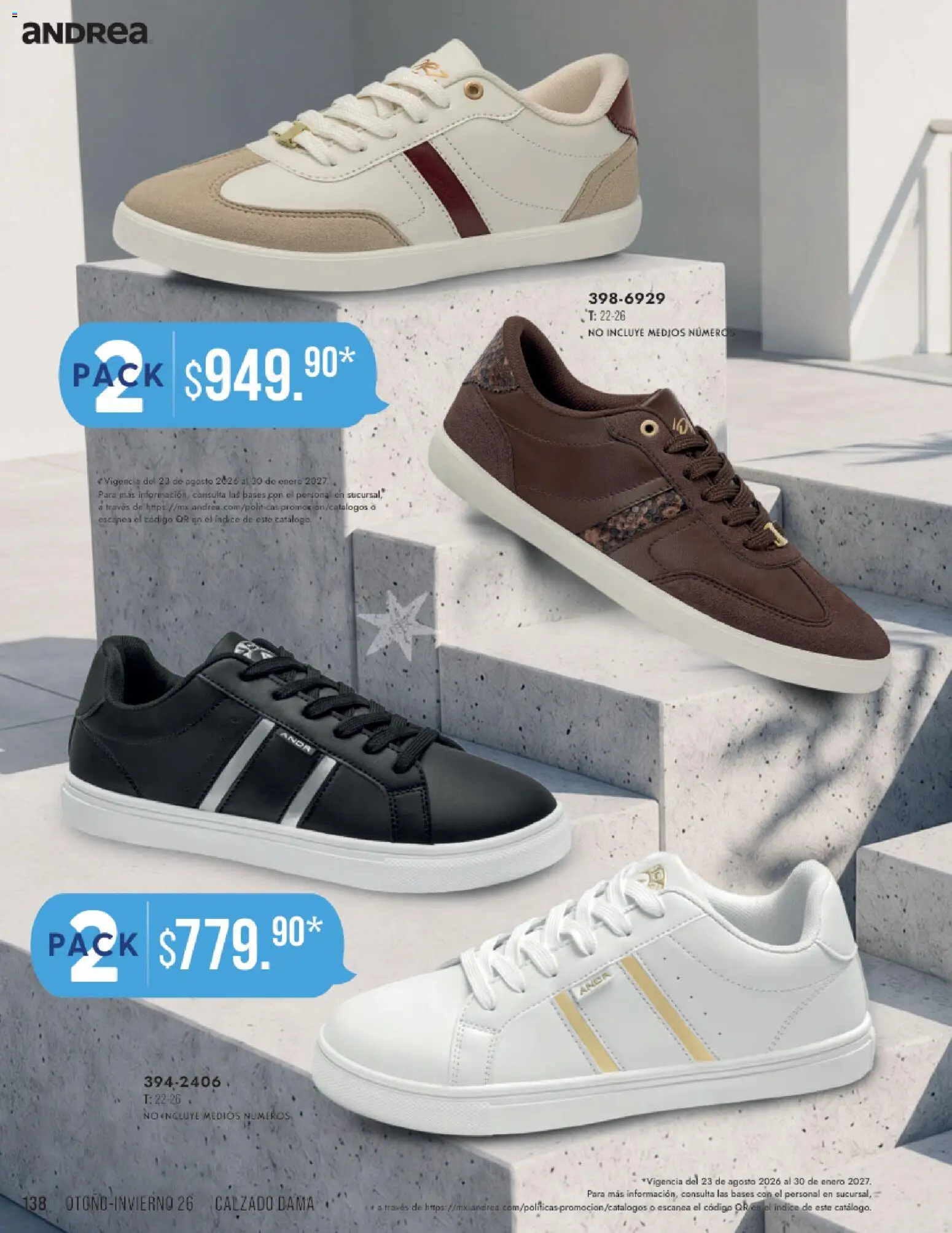 Vista previa las ofertas de la tienda Andrea - Andrea catálogo Otoño Invierno desde el 23/08/2026 