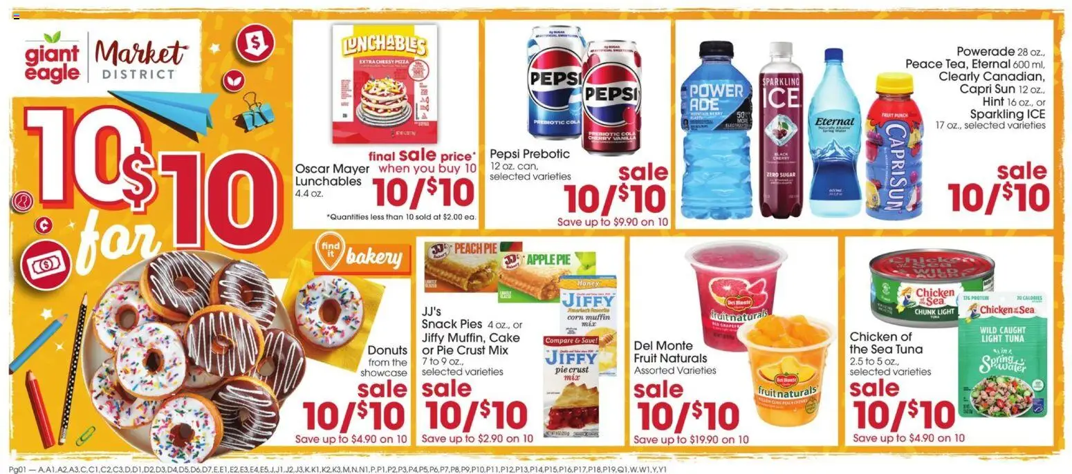 Giant Eagle Weekly Ad from 08/06/2026 >> Flyer