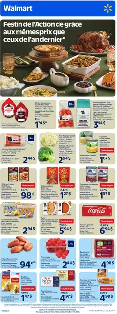 Preview of leaflet Walmart circulaire from shop Walmart is valid from Oct 01, 2026