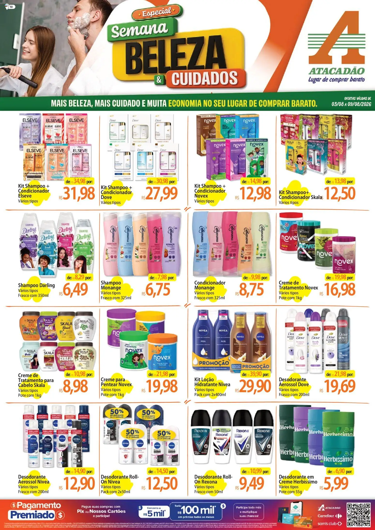 Pré-Visualização do folheto "Atacadão ofertas - RJ" da loja Atacadão válido a partir de 03/08/2026