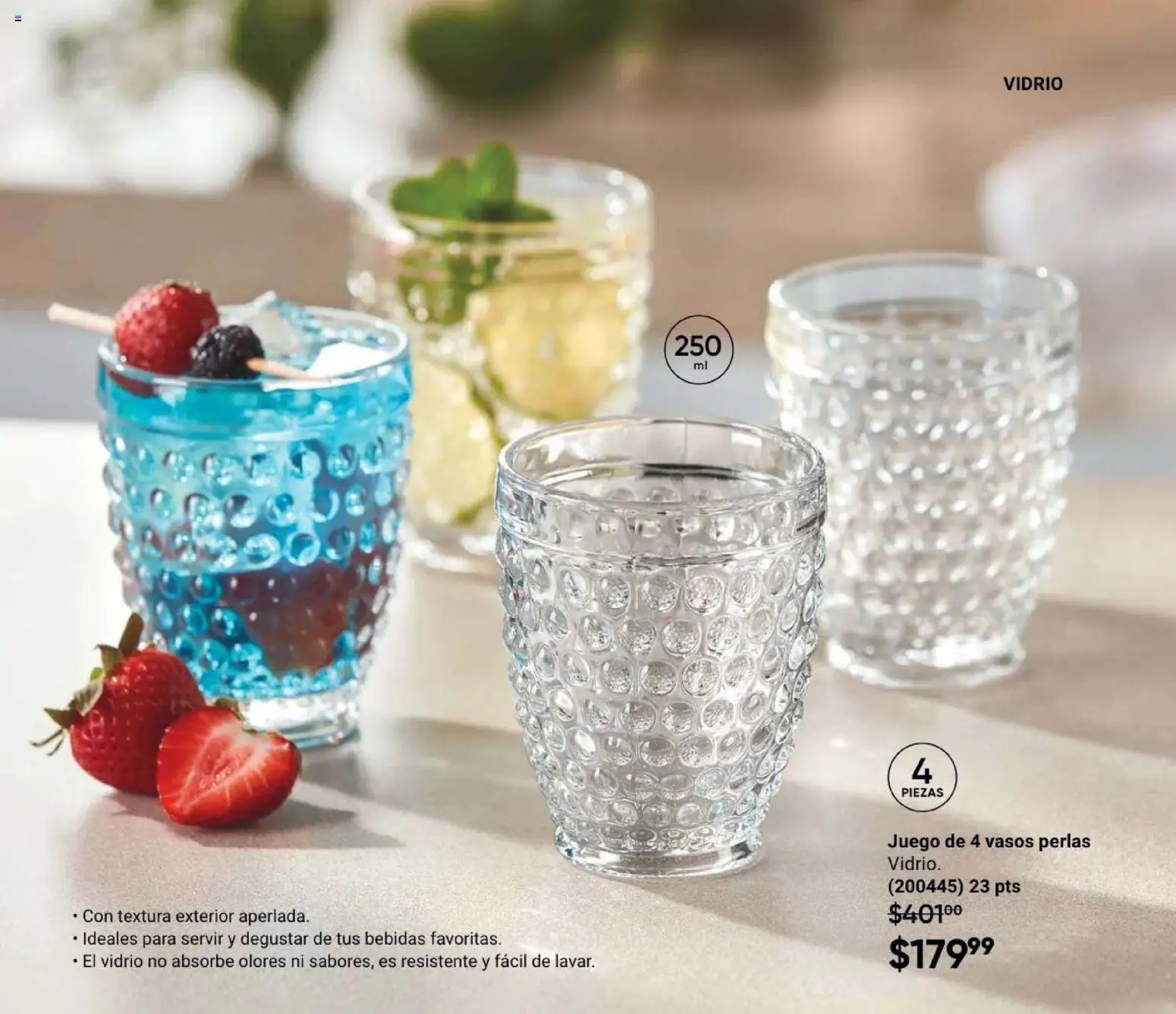 Vista previa las ofertas de la tienda AVON - Casa & Estilo 4 2026 desde el 20/02/2026 - Juego, Bebidas, Vasos