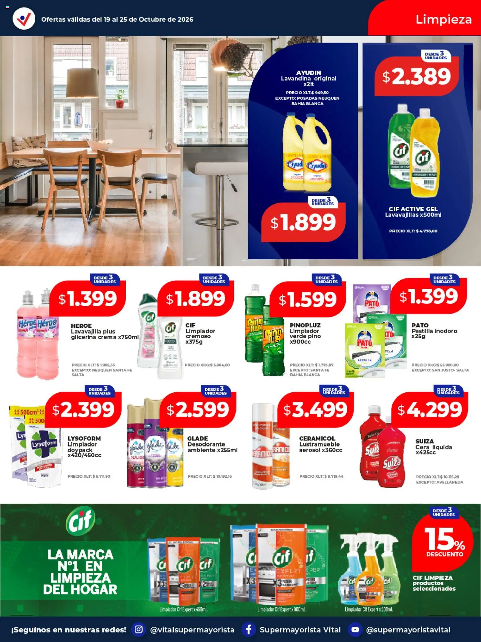 Vista previa del folleto de la tienda Vital válido desde el 19/10/2026 