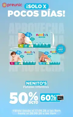 Folleto de la tienda Preunic válido desde el 16.09.2026 