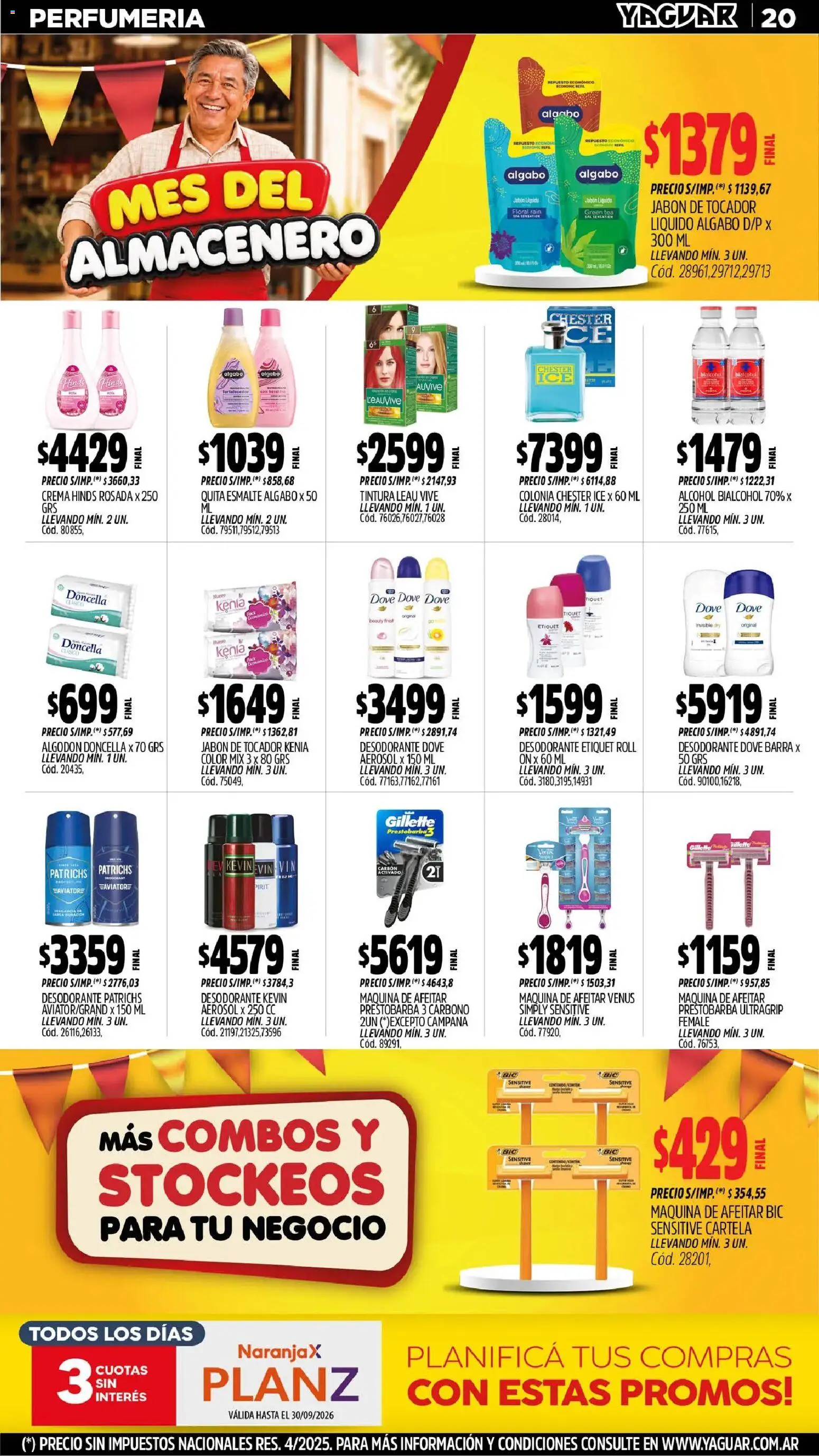 Vista previa del folleto de la tienda Yaguar válido desde el 31/08/2026 