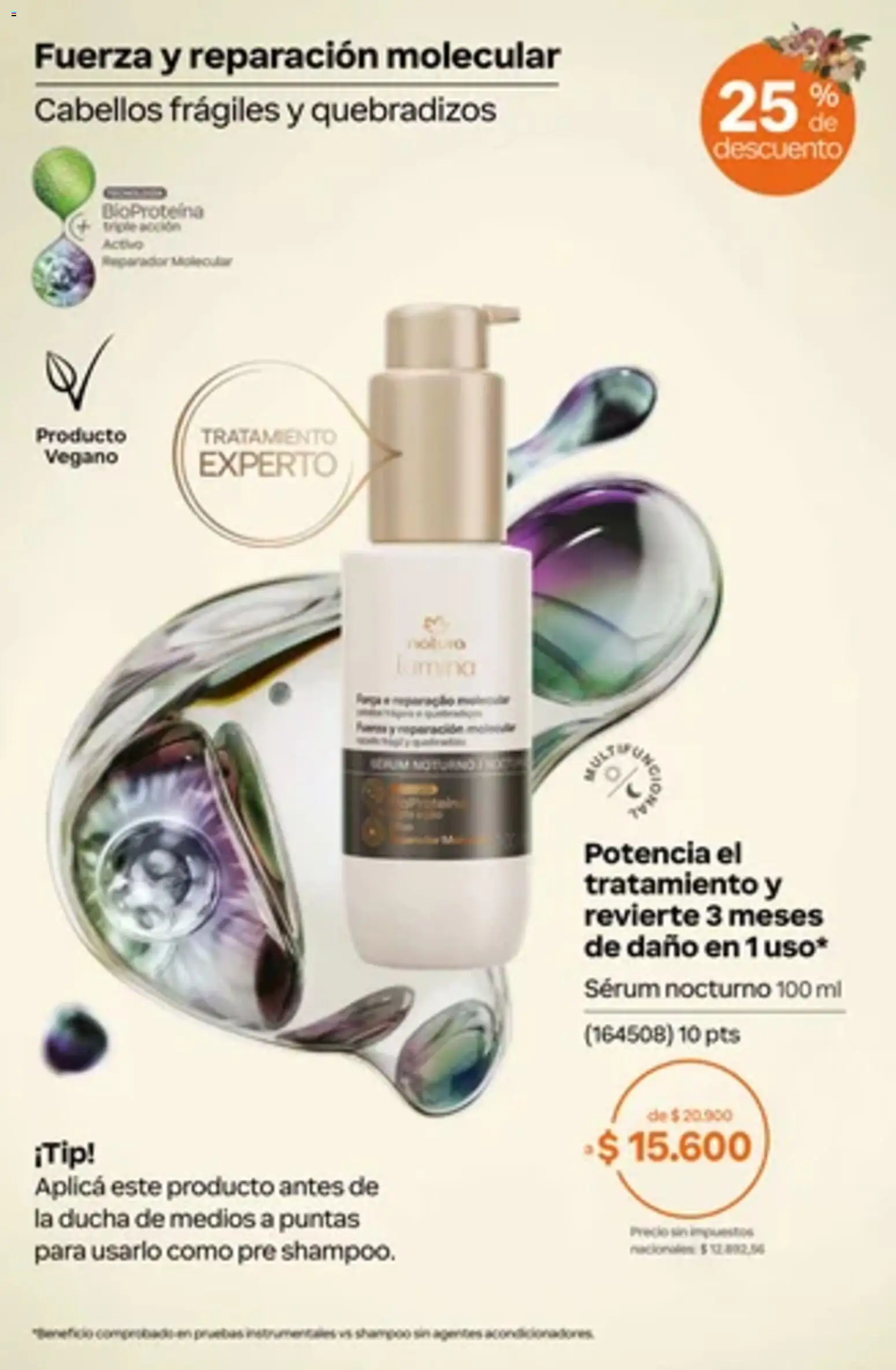 Vista previa del folleto de la tienda Natura válido desde el 01/10/2026 - Serum, Ducha