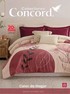 Vista previa las ofertas de la tienda Colchas Concord - Colchas Concord catálogo Colección Cobertor desde el 01/08/2026 