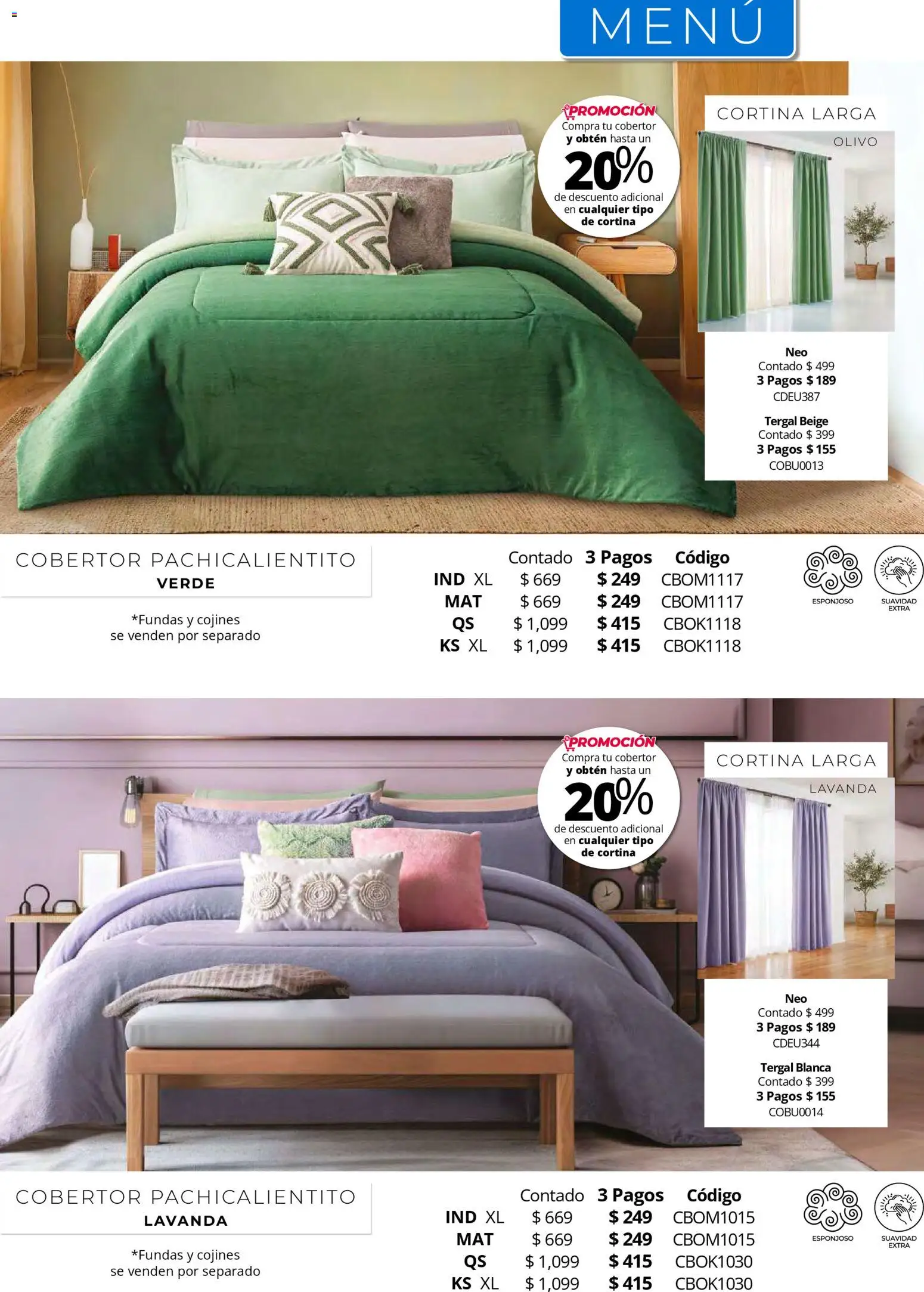 Vista previa las ofertas de la tienda Colchas Concord - Colchas Concord catálogo desde el 01/05/2026 