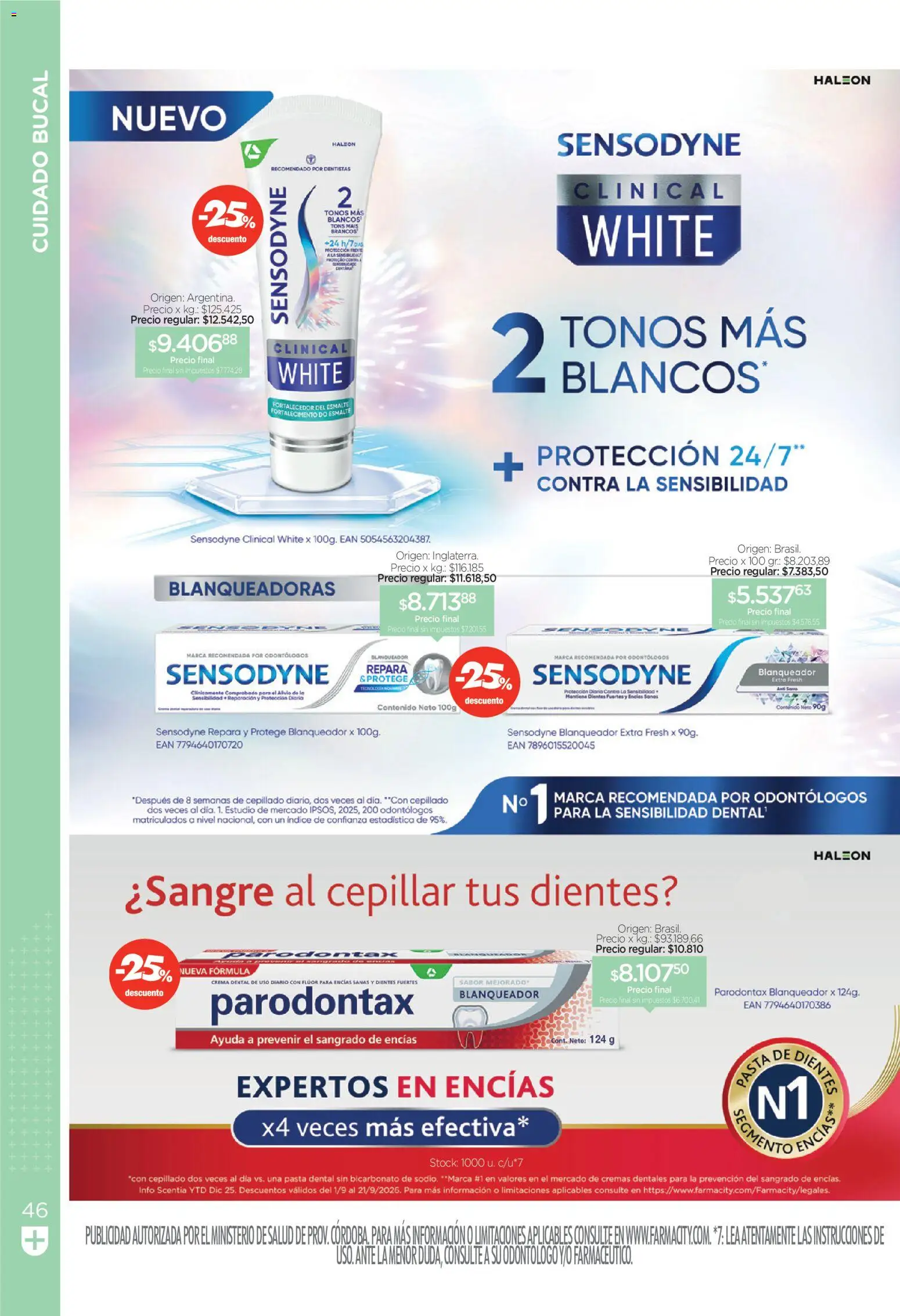 Vista previa del folleto de la tienda Farmacity válido desde el 01/09/2026 