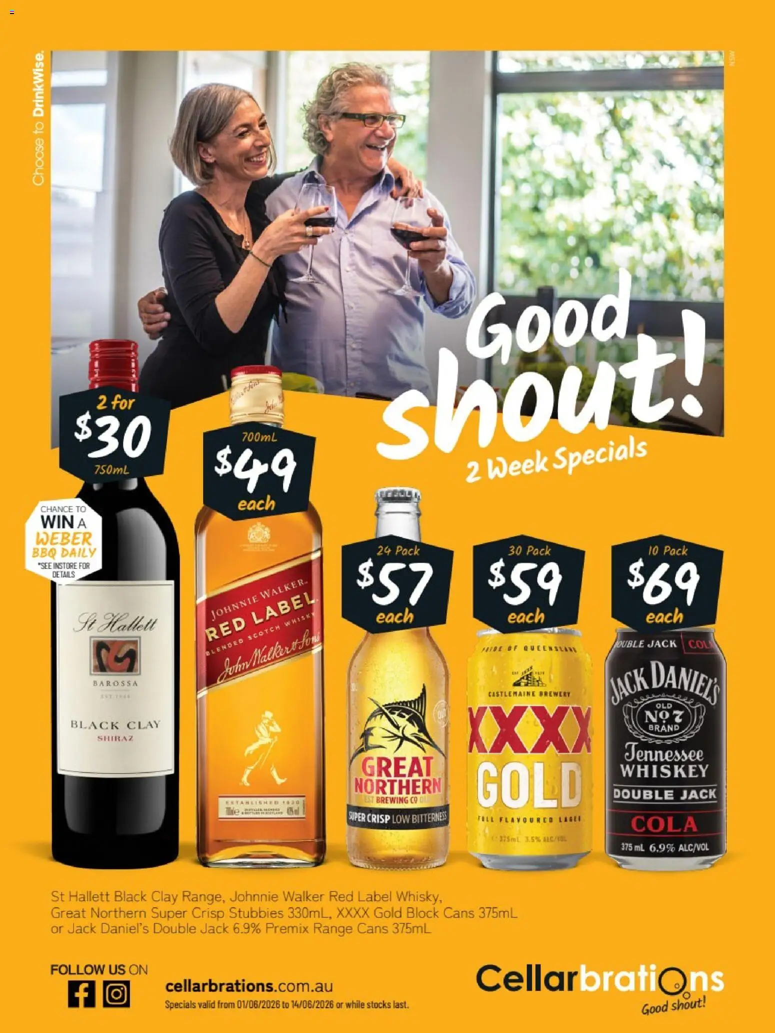 Preview of catalogue Cellarbrations catalogue NSW from shop Cellarbrations valid 01/06/2026