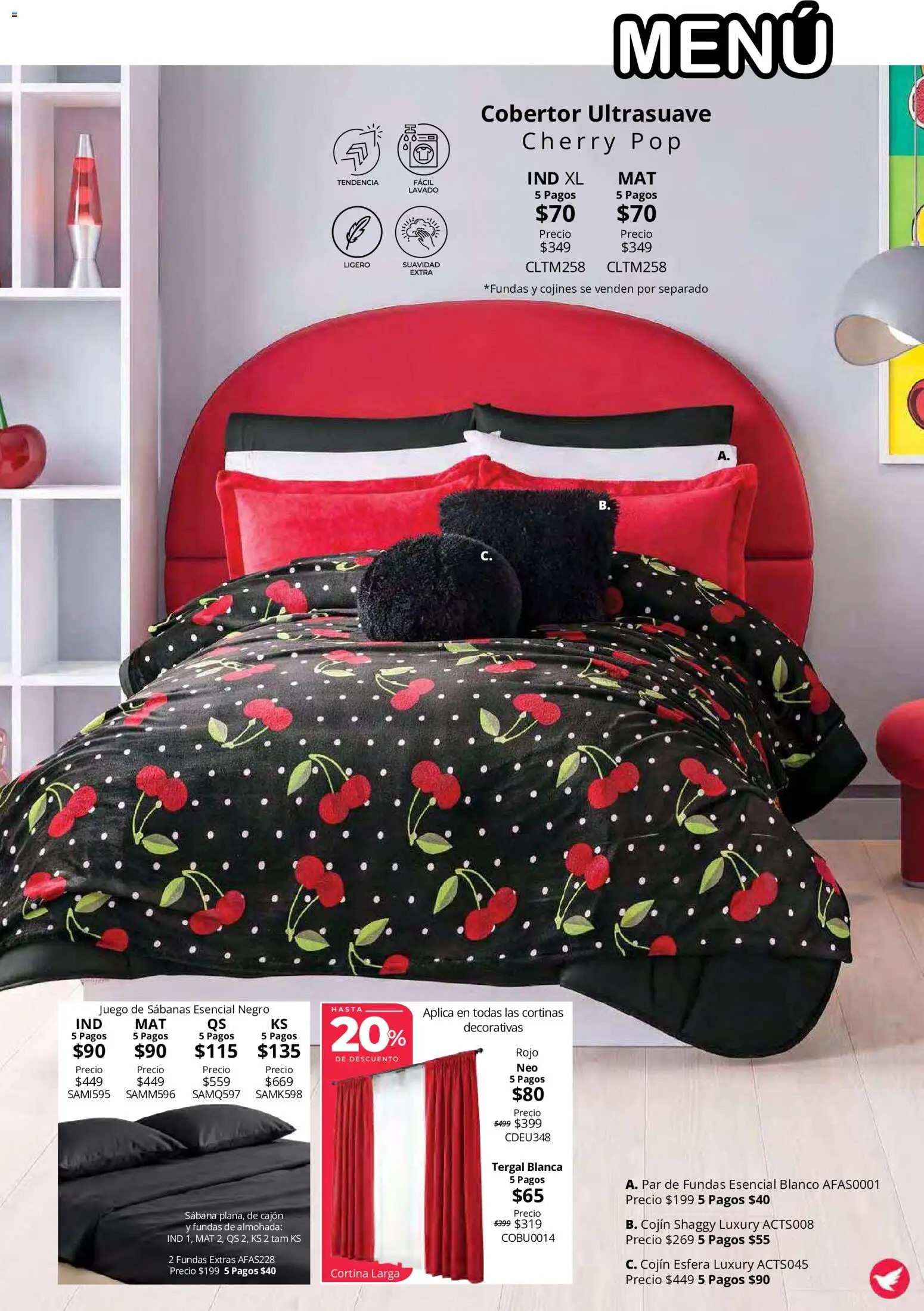 Vista previa las ofertas de la tienda Colchas Concord - Colchas Concord catálogo Colección Cobertor Calor de Hogar desde el 15/10/2026 