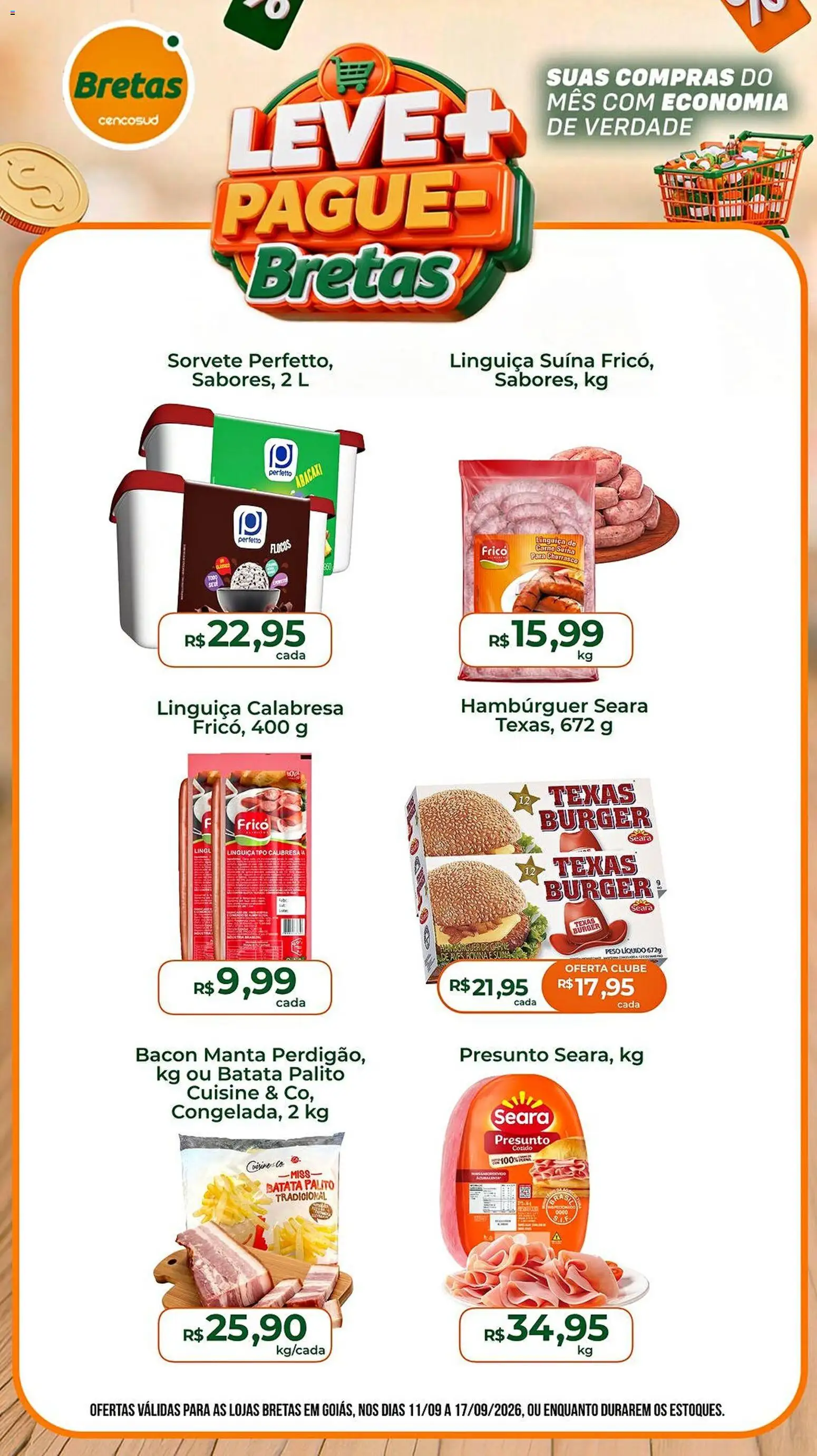Pré-Visualização do folheto "Bretas ofertas Semanal" da loja Bretas válido a partir de 11/09/2026