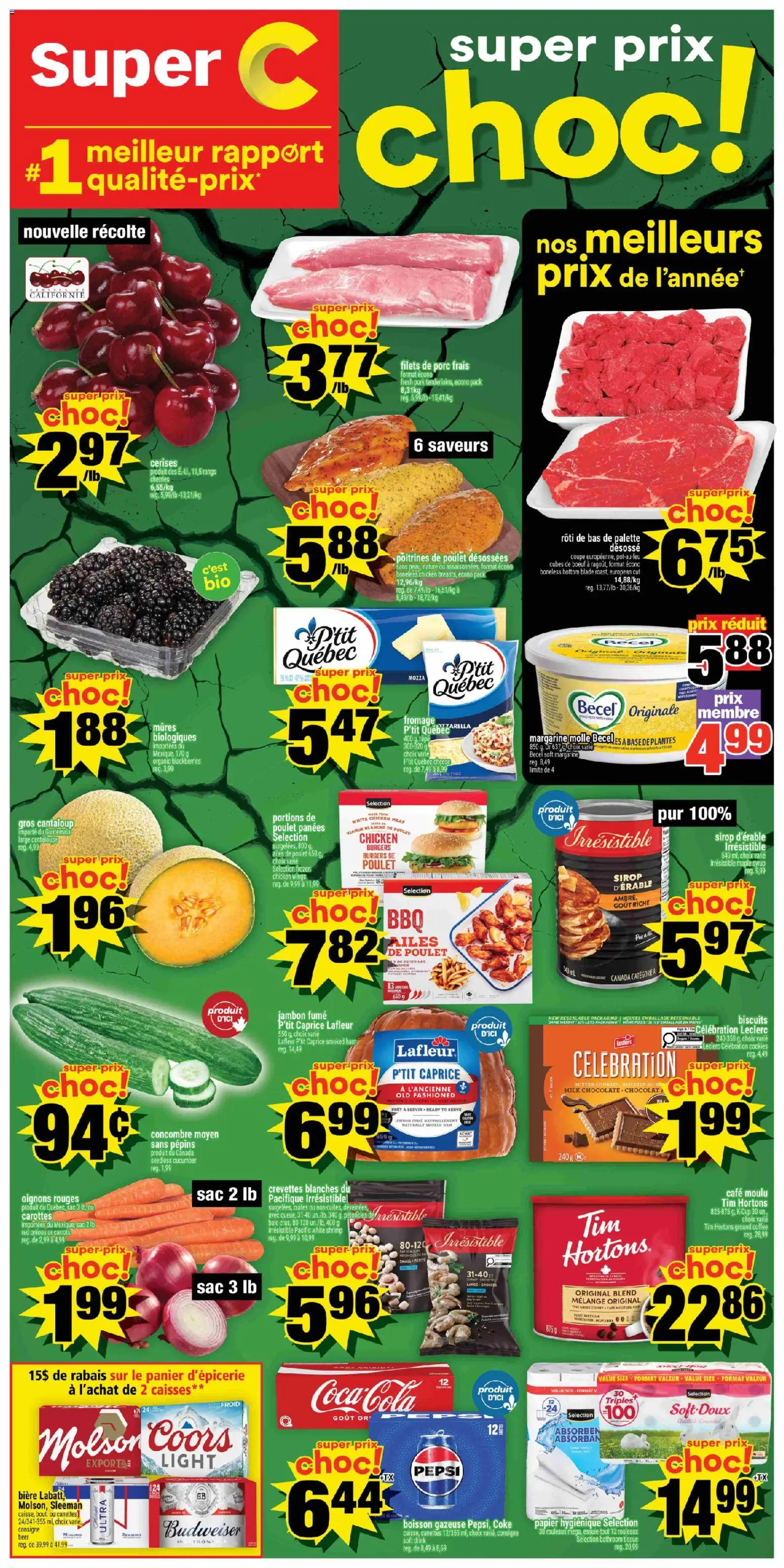 Preview of leaflet Super C circulaire - Chandler from shop Super C is valid from May 21, 2026