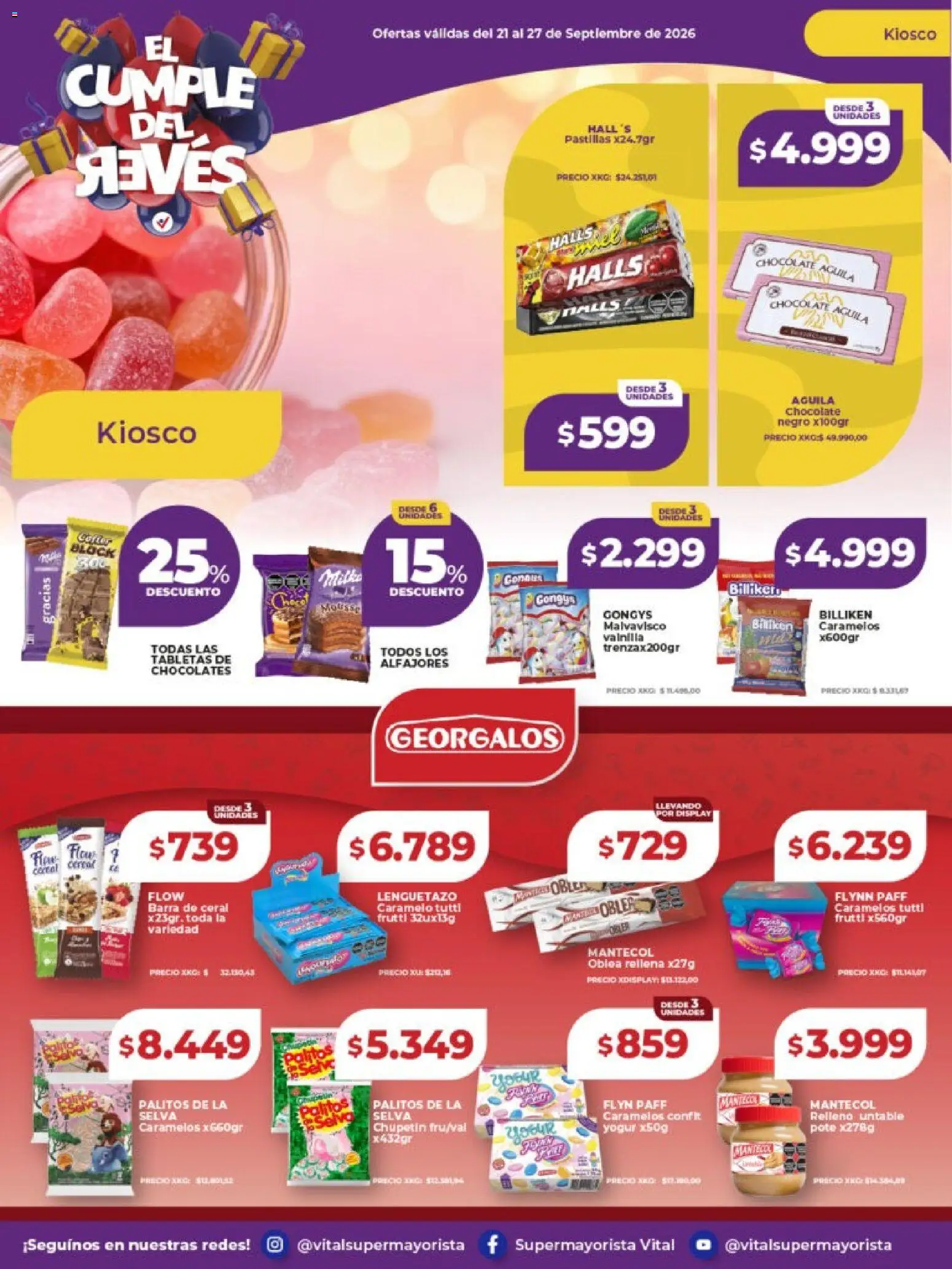 Vista previa del folleto de la tienda Vital válido desde el 21/09/2026 
