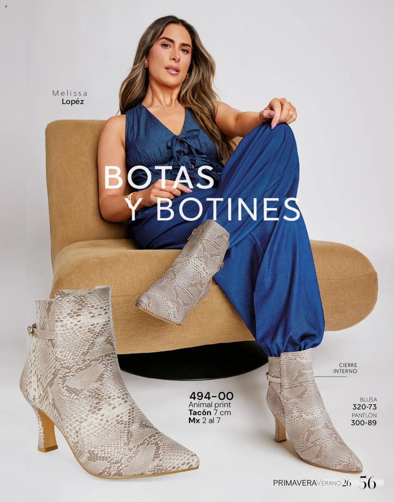 Vista previa las ofertas de la tienda Cklass - Catálogo Dama Calzado desde el 02/01/2026 - Botas, Blusa, Botines