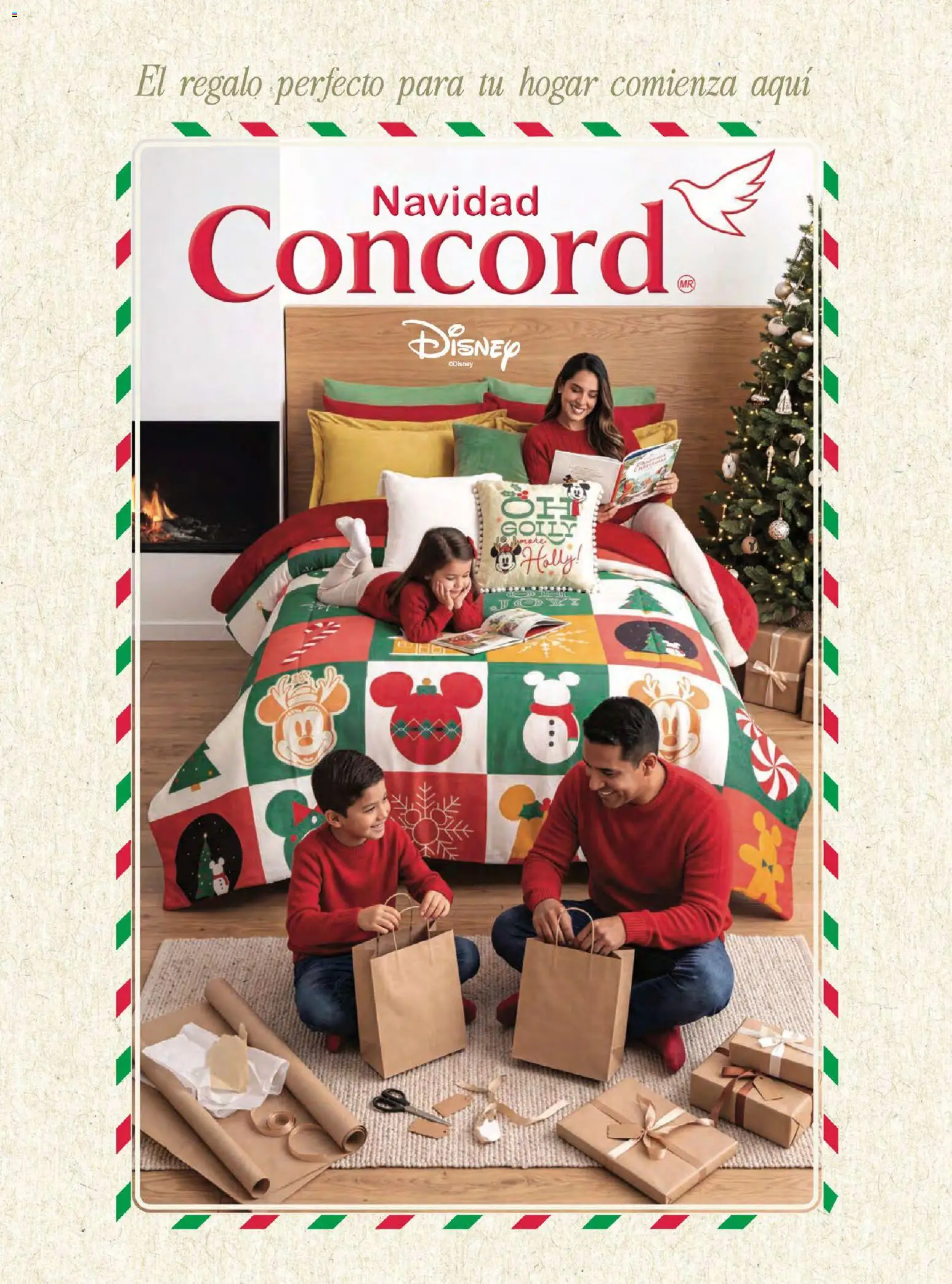 Vista previa las ofertas de la tienda Colchas Concord - Colchas Concord catálogo Colección Navideña desde el 01/08/2026 