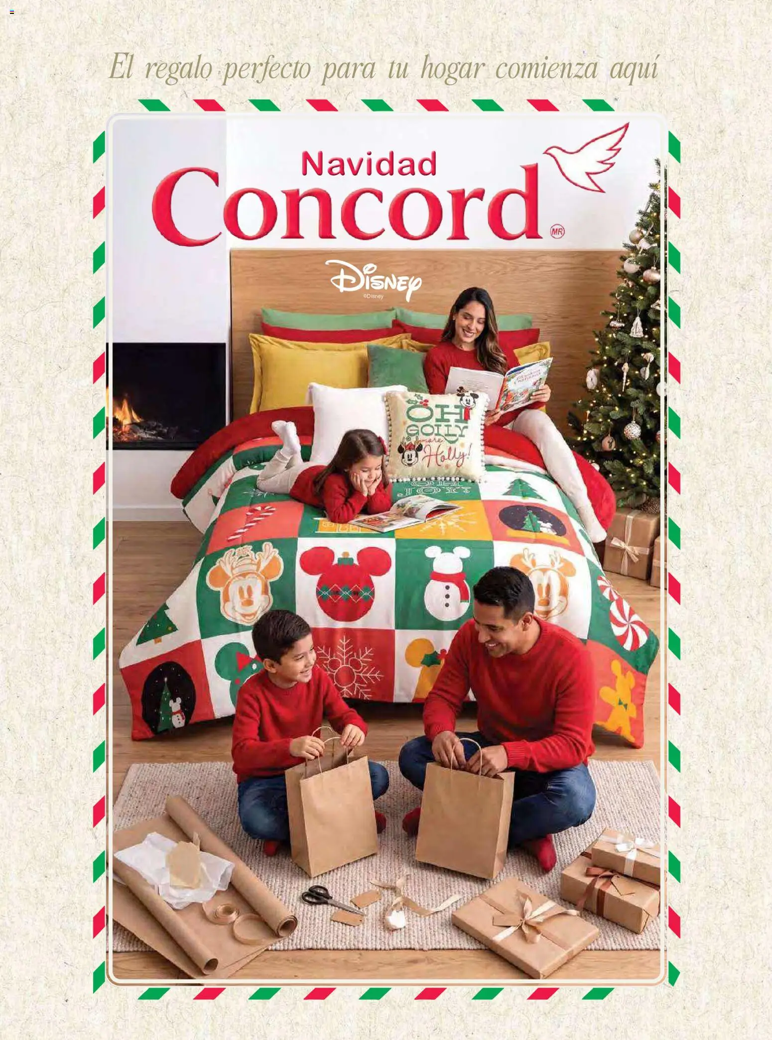 Vista previa las ofertas de la tienda Colchas Concord - Colchas Concord catálogo Colección Navideña desde el 01/08/2026 