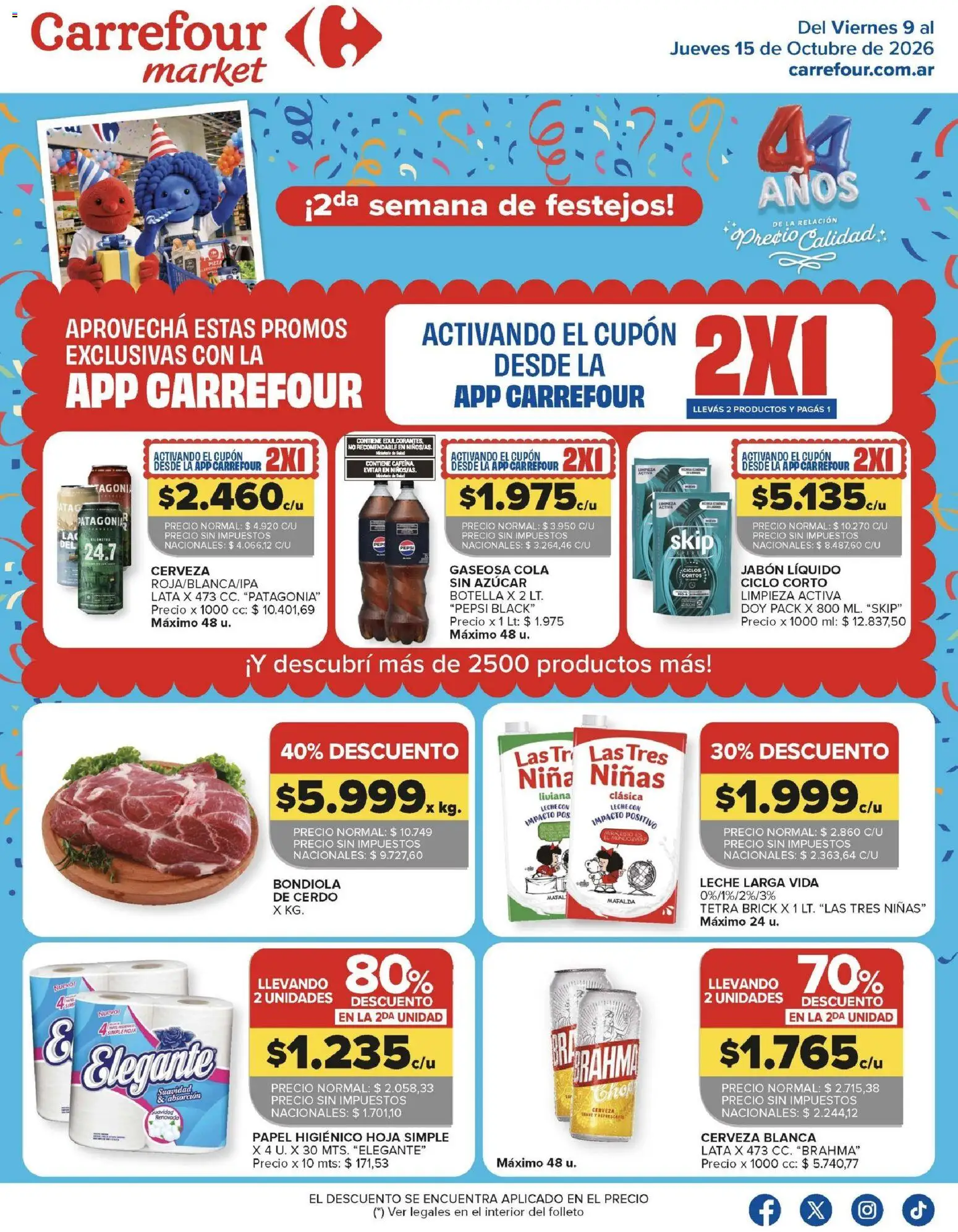 Vista previa del folleto de la tienda Carrefour válido desde el 09/10/2026 