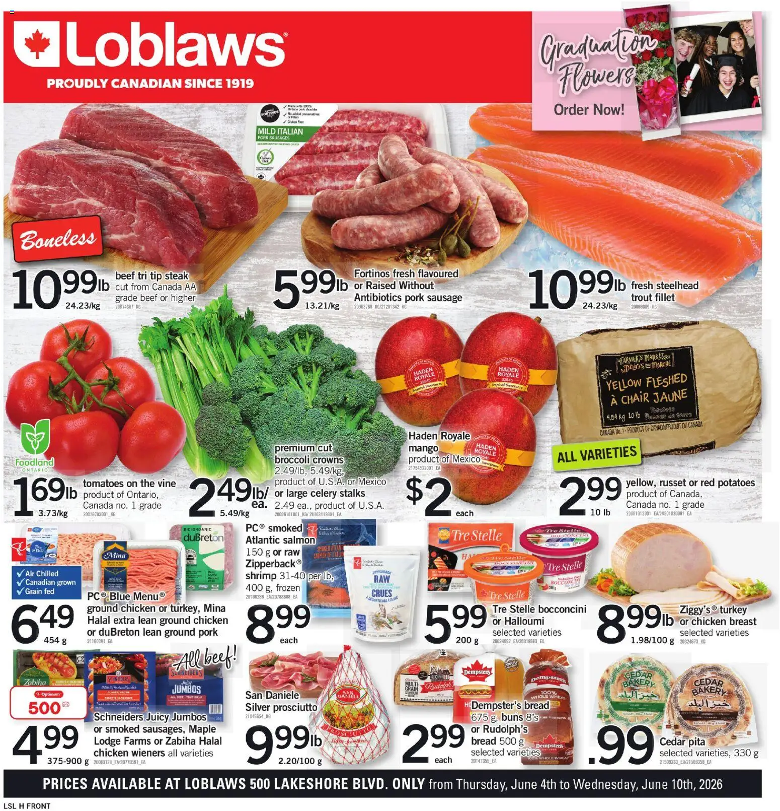 Preview of leaflet Weekly Flyer - ON from shop Loblaws is valid from Jun 04, 2026
