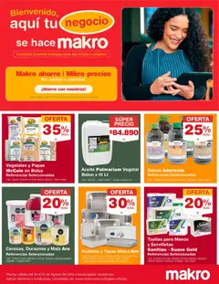  Vista previa del prospecto Makro catálogo del almacen Makro válida del 03/08/2026 al 07/08/2026