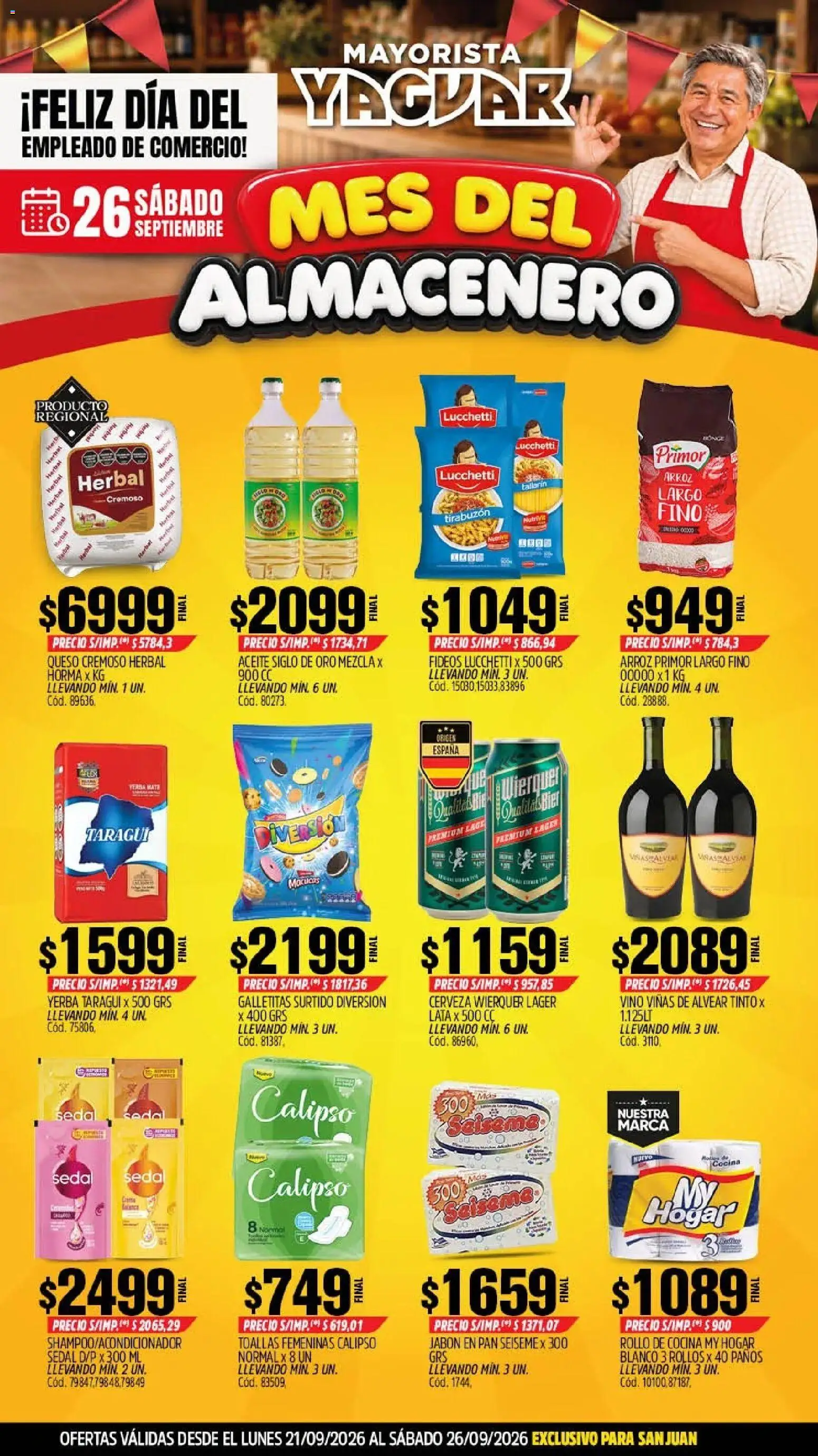 Vista previa del folleto de la tienda Yaguar válido desde el 21/09/2026 