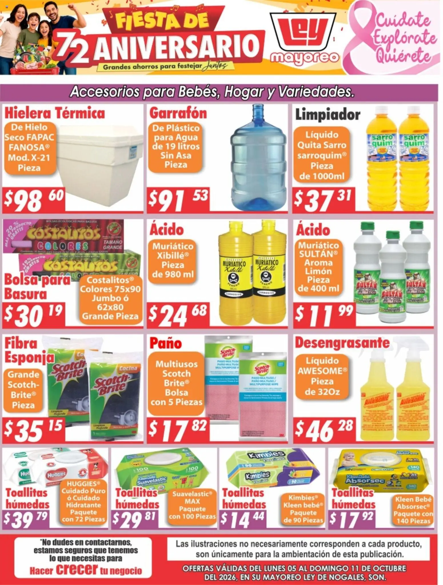 Vista previa las ofertas de la tienda Casa Ley - Casa Ley folleto Nogales desde el 05/10/2026 