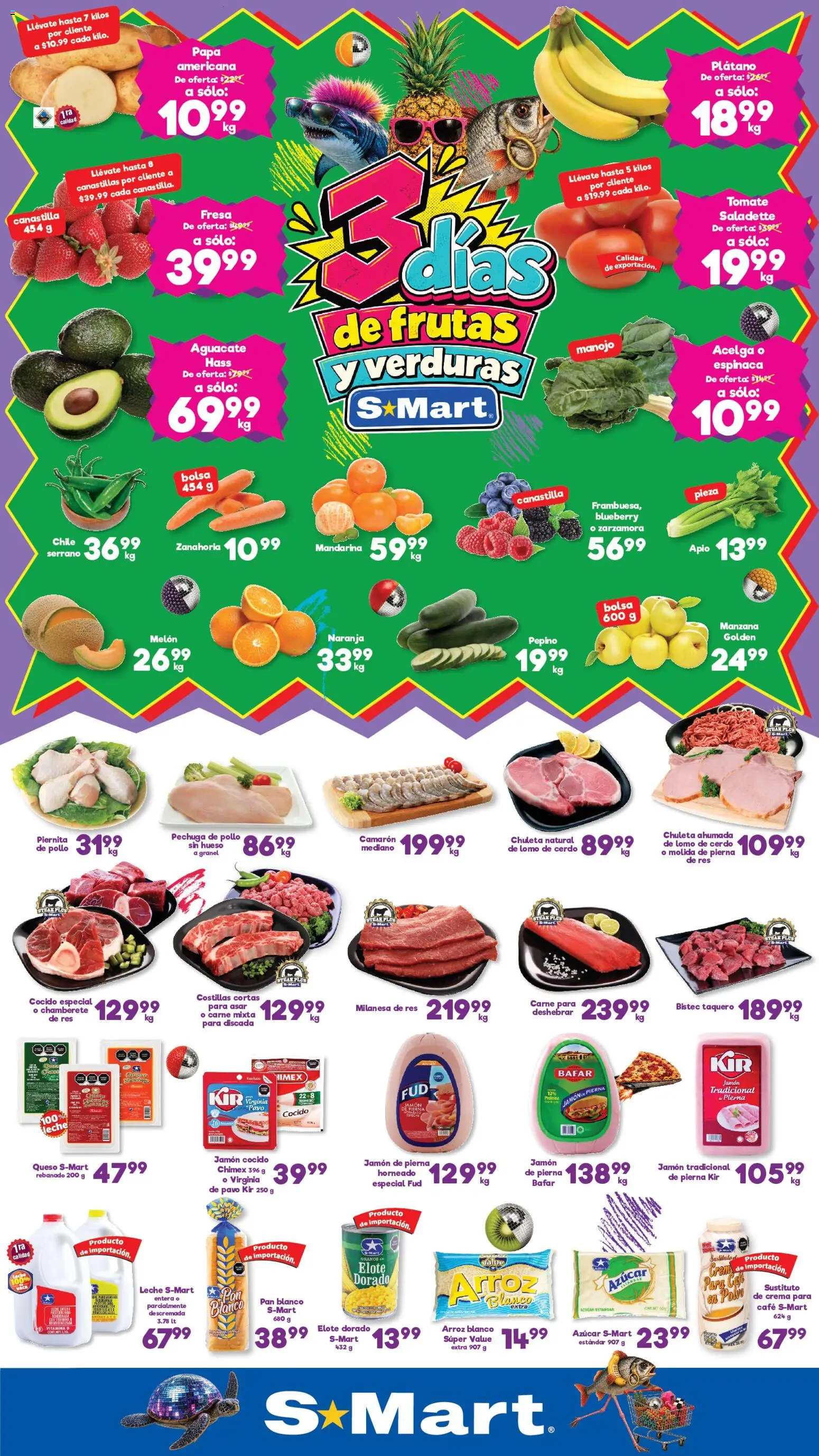 Vista previa las ofertas de la tienda S-Mart - S-Mart folleto Juárez desde el 13/10/2026 