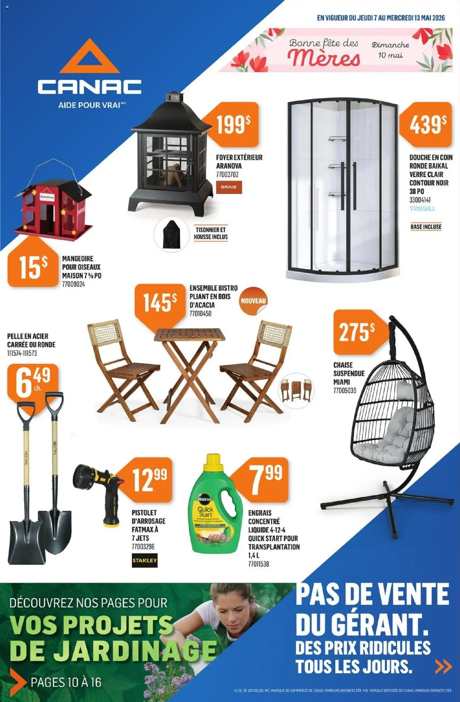 Preview of leaflet Canac circulaire from shop Canac is valid from May 07, 2026