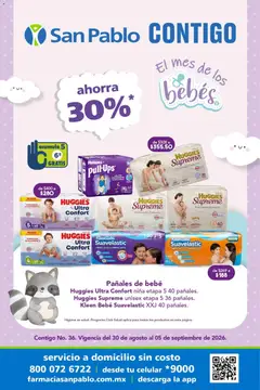 Vista previa las ofertas de la tienda Farmacia San Pablo - Farmacia San Pablo catálogo desde el 30/08/2026 