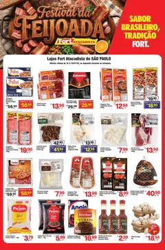 Pré-Visualização do folheto "Fort Atacadista ofertas Feijoada" da loja Fort Atacadista válido a partir de 10/07/2026