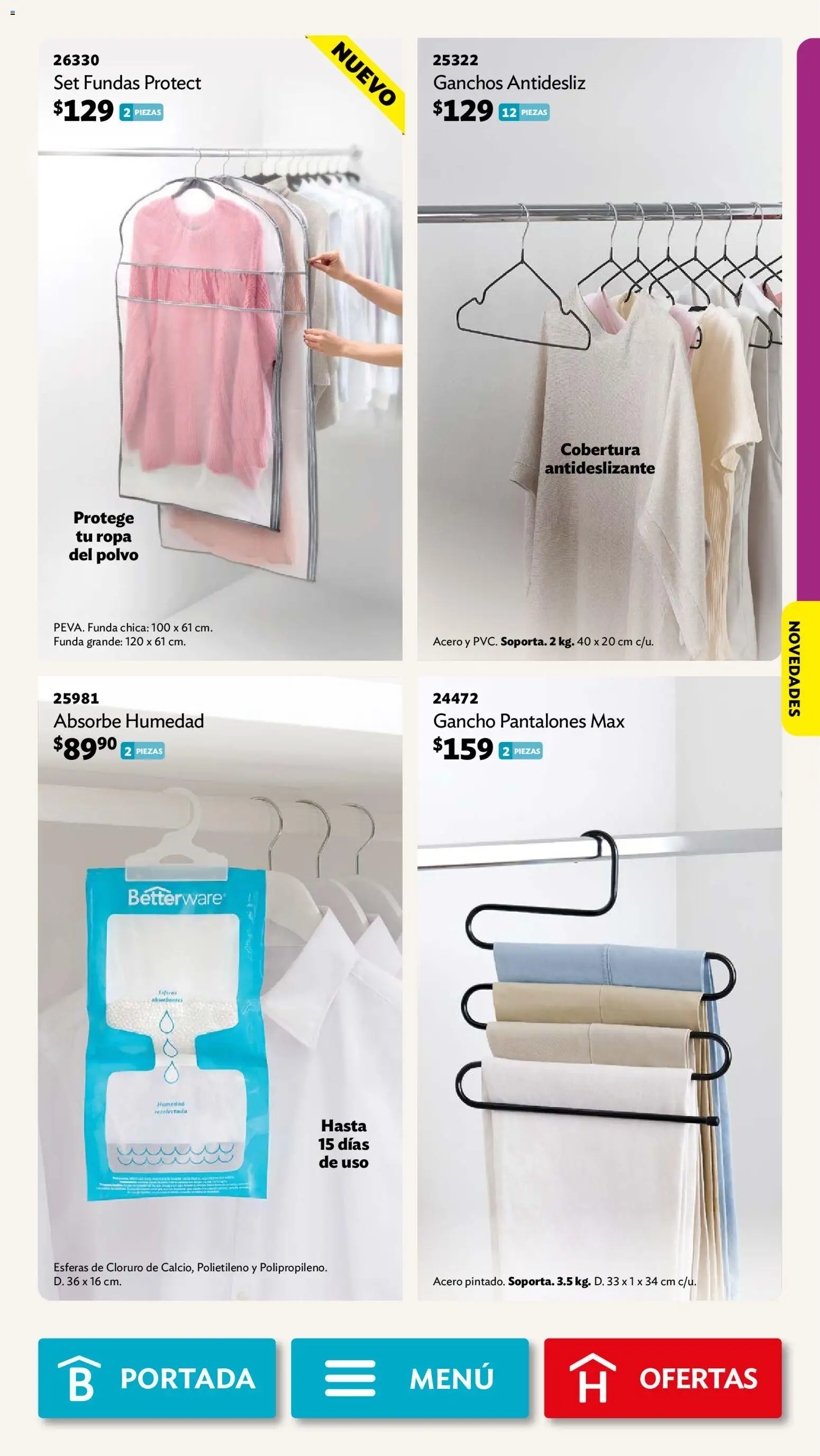Vista previa las ofertas de la tienda Betterware - Betterware campaña 8 2026 desde el 03/08/2026 