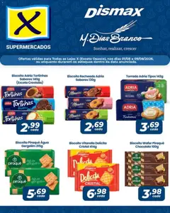 Pré-Visualização do folheto "X Supermercados ofertas Adria, Piraquê e Vitarella" da loja X Supermercados válido a partir de 01/08/2026