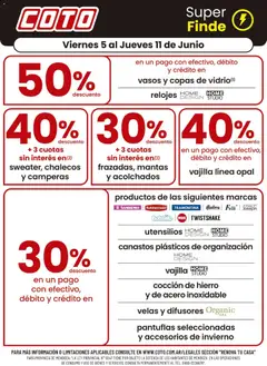 Vista previa del folleto de la tienda Coto válido desde el 05/06/2026 