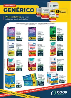 Pré-Visualização do folheto "Coop ofertas Genéricos" da loja Coop válido a partir de 01/06/2026