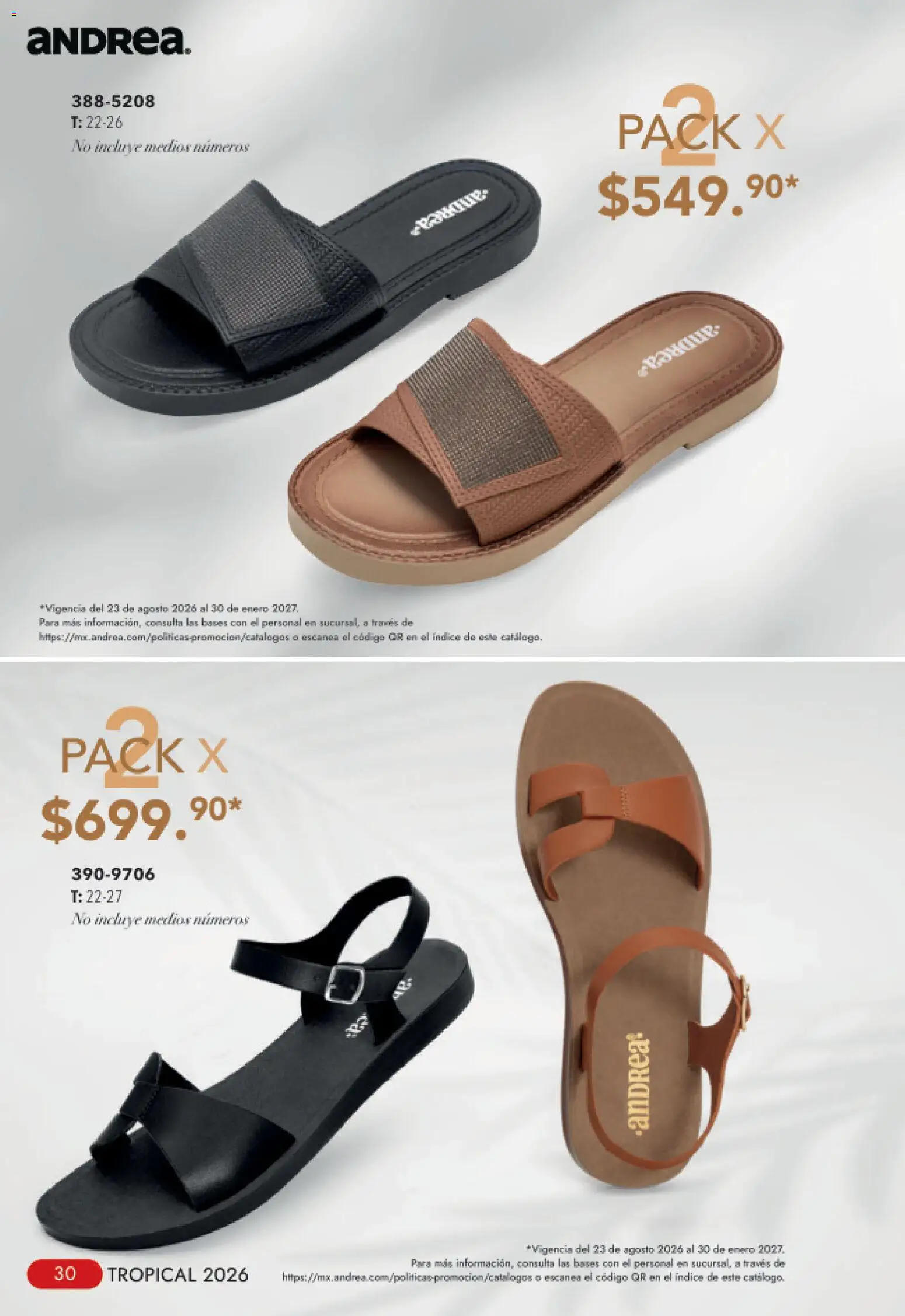 Vista previa las ofertas de la tienda Andrea - Andrea catálogo Tropical desde el 23/08/2026 