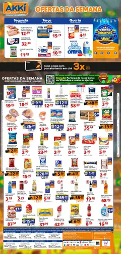 Pré-Visualização do folheto "Akki Atacadista - Ofertas da semana" da loja Akki Atacadista válido a partir de 08/06/2026