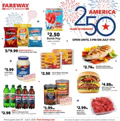 Ad Preview of Fareway Fareway Weekly Ad from 06/29/2026
