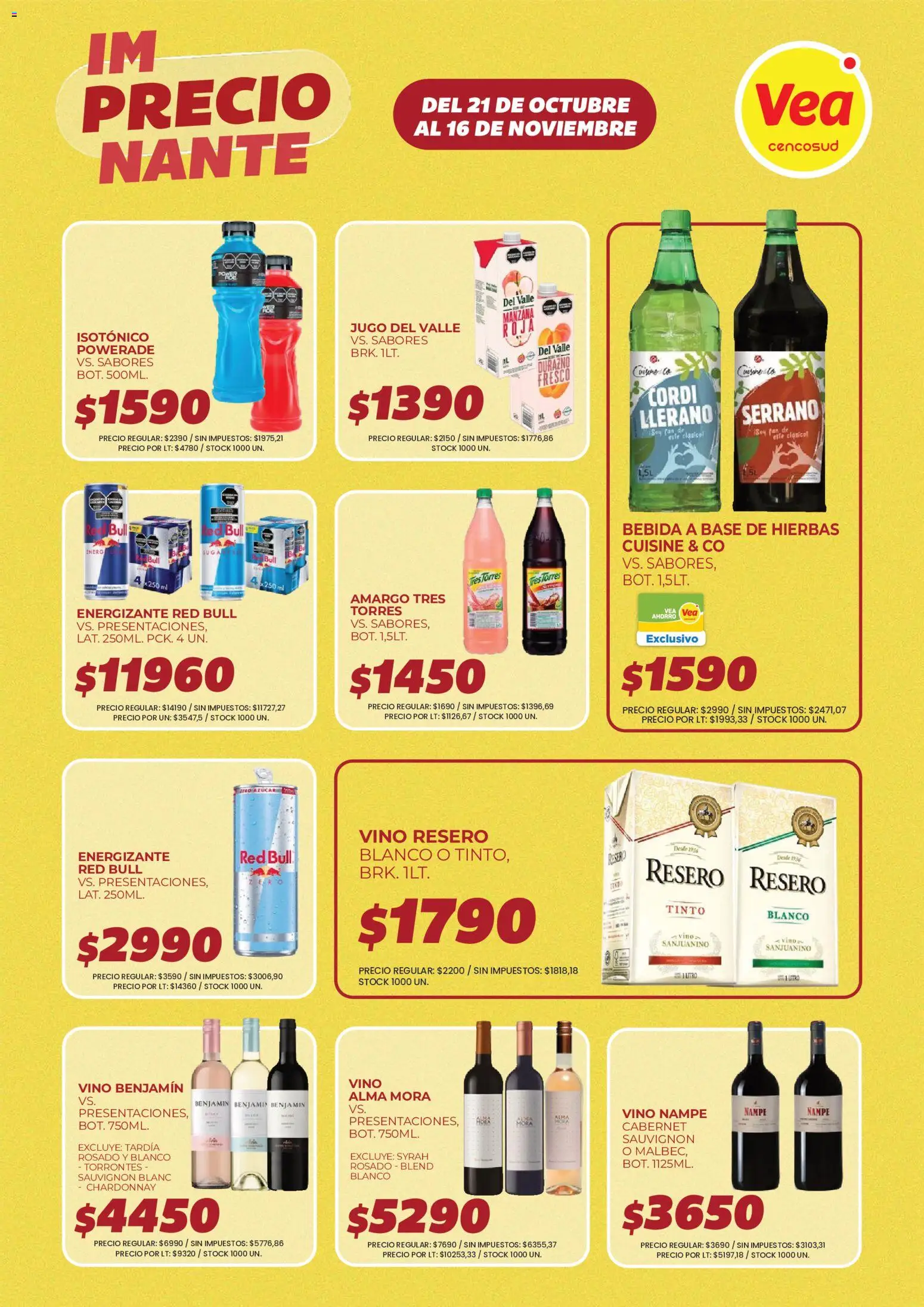 Vista previa del folleto de la tienda Vea válido desde el 21/10/2026 