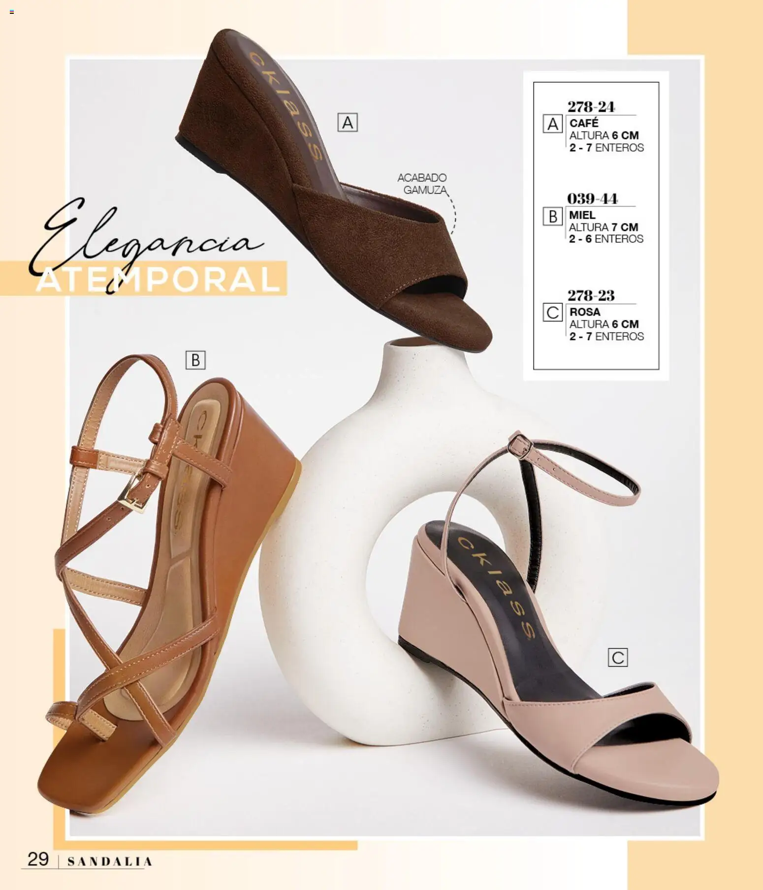 Vista previa las ofertas de la tienda Cklass - Cklass catálogo Sandalias desde el 08/07/2026 