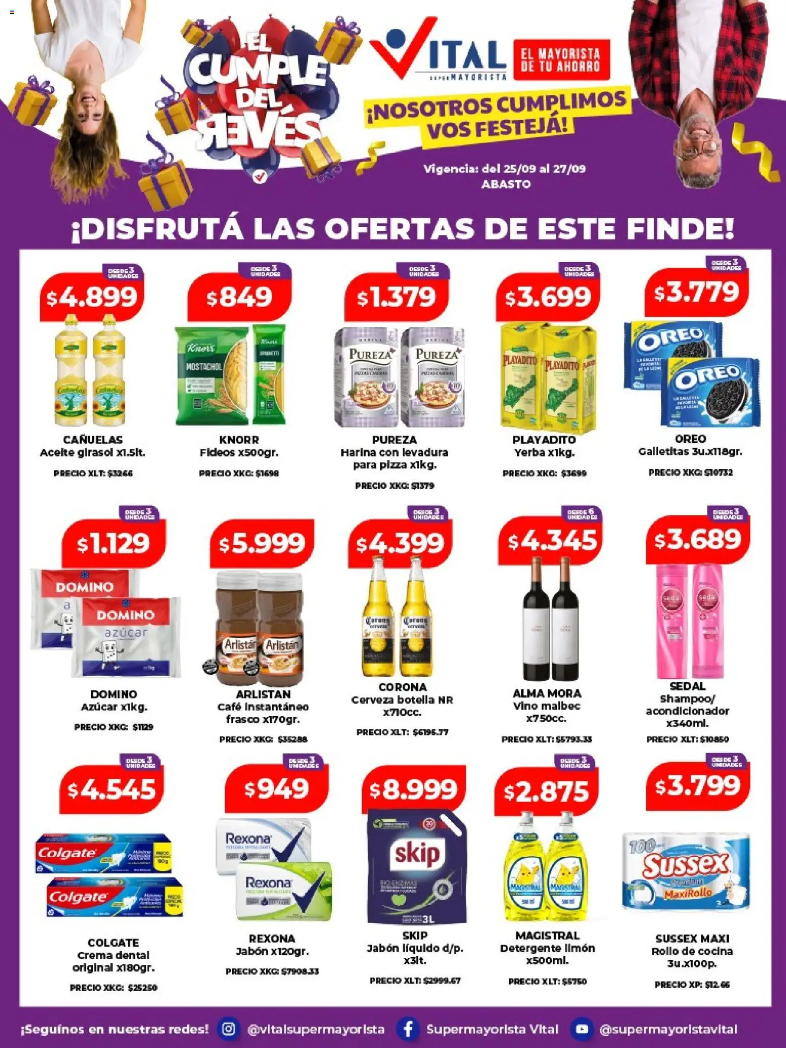 Vista previa del folleto de la tienda Vital válido desde el 25/09/2026 