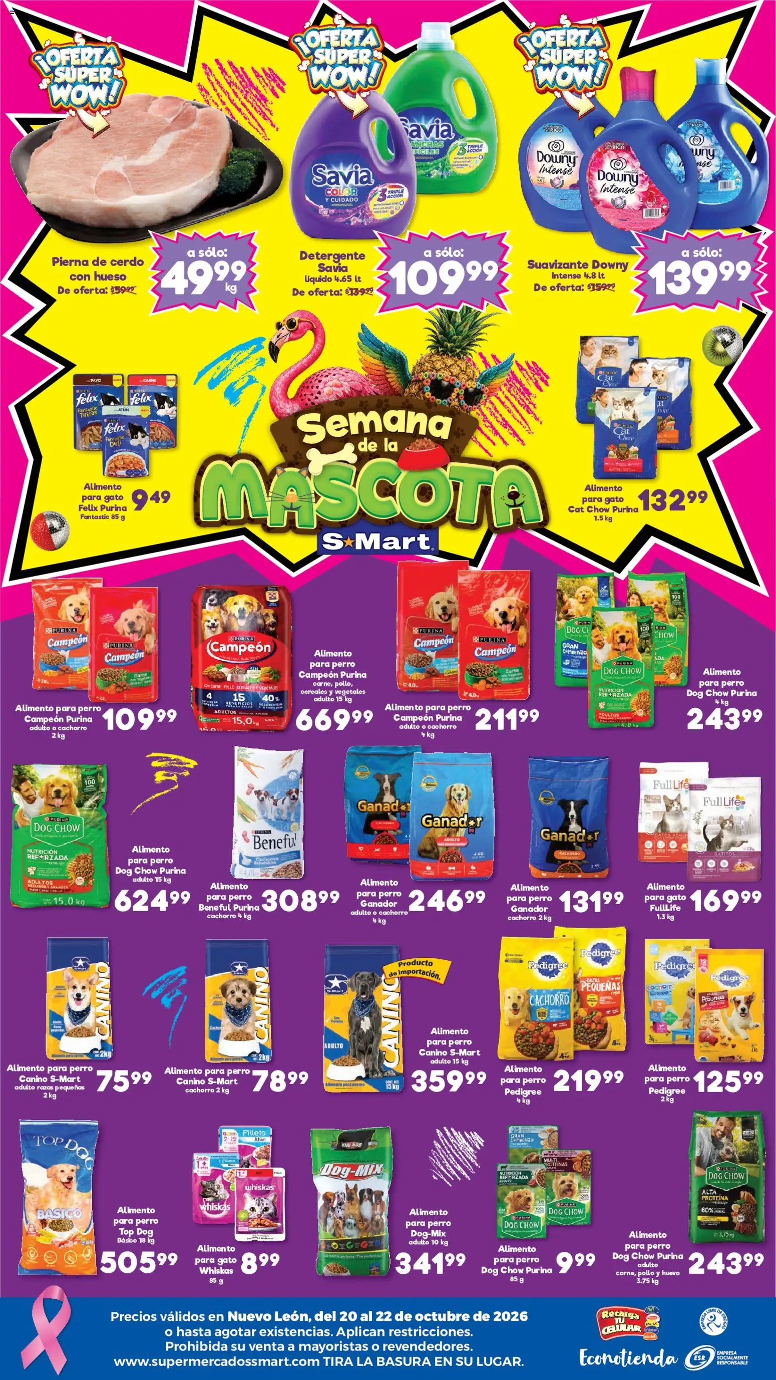 Vista previa las ofertas de la tienda S-Mart - S-Mart folleto Monterrey desde el 20/10/2026 