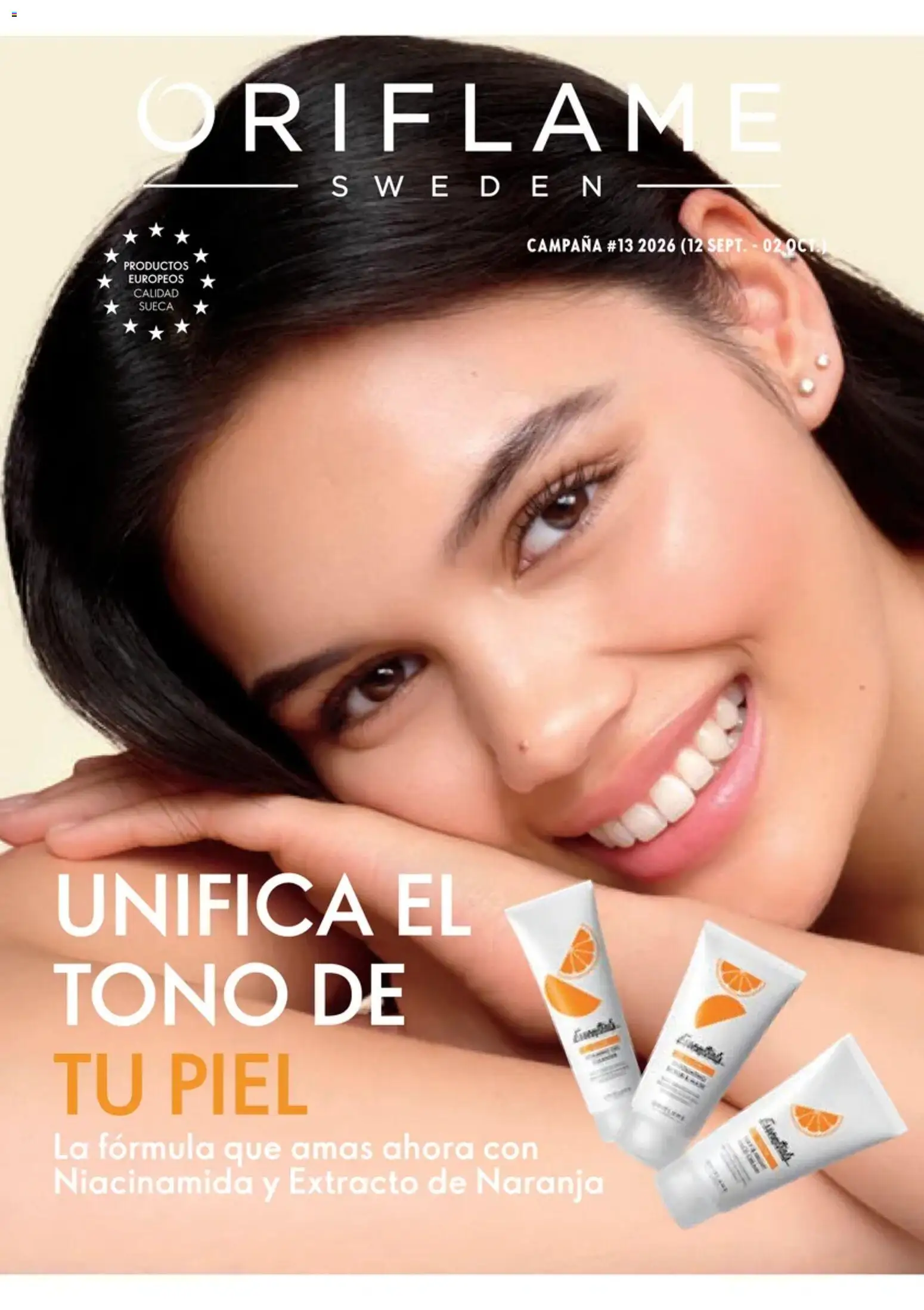 Vista previa las ofertas de la tienda Oriflame - Oriflame campaña 13 2026 desde el 12/09/2026 