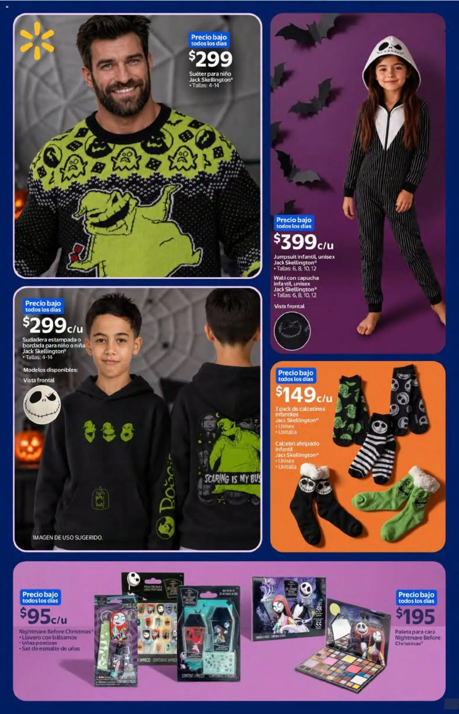 Vista previa las ofertas de la tienda Walmart - Walmart folleto Halloween desde el 01/10/2026 