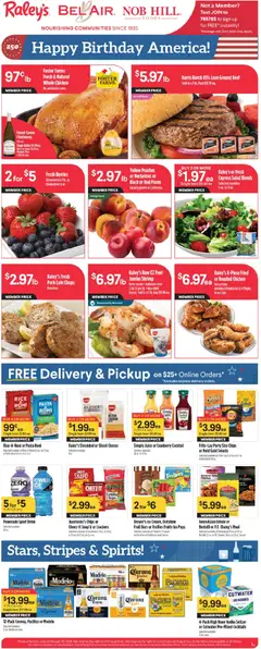 Ad Preview of Raley's Raley's Weekly Ad from 06/24/2026
