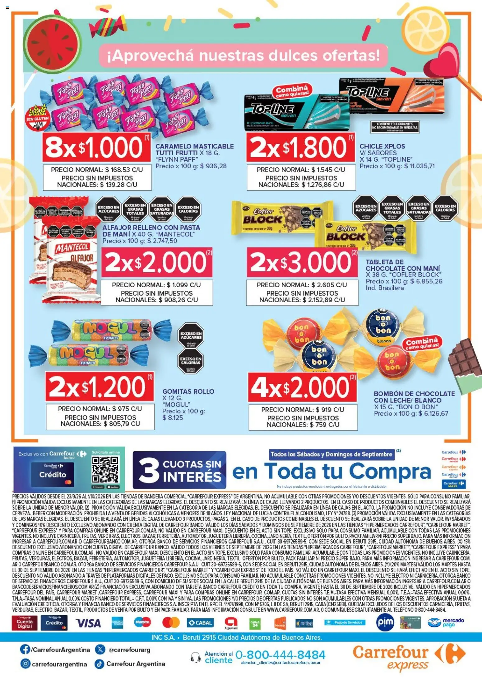 Vista previa del folleto de la tienda Carrefour válido desde el 23/09/2026 