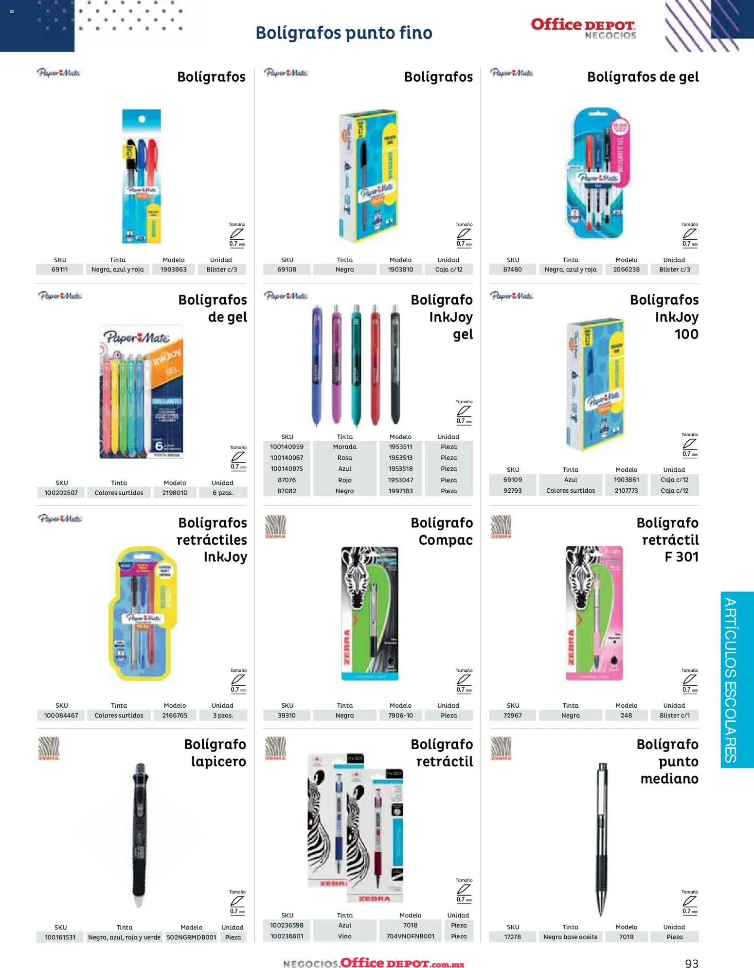 Vista previa las ofertas de la tienda Office Depot - Catálogo 2026 desde el 12/01/2026 