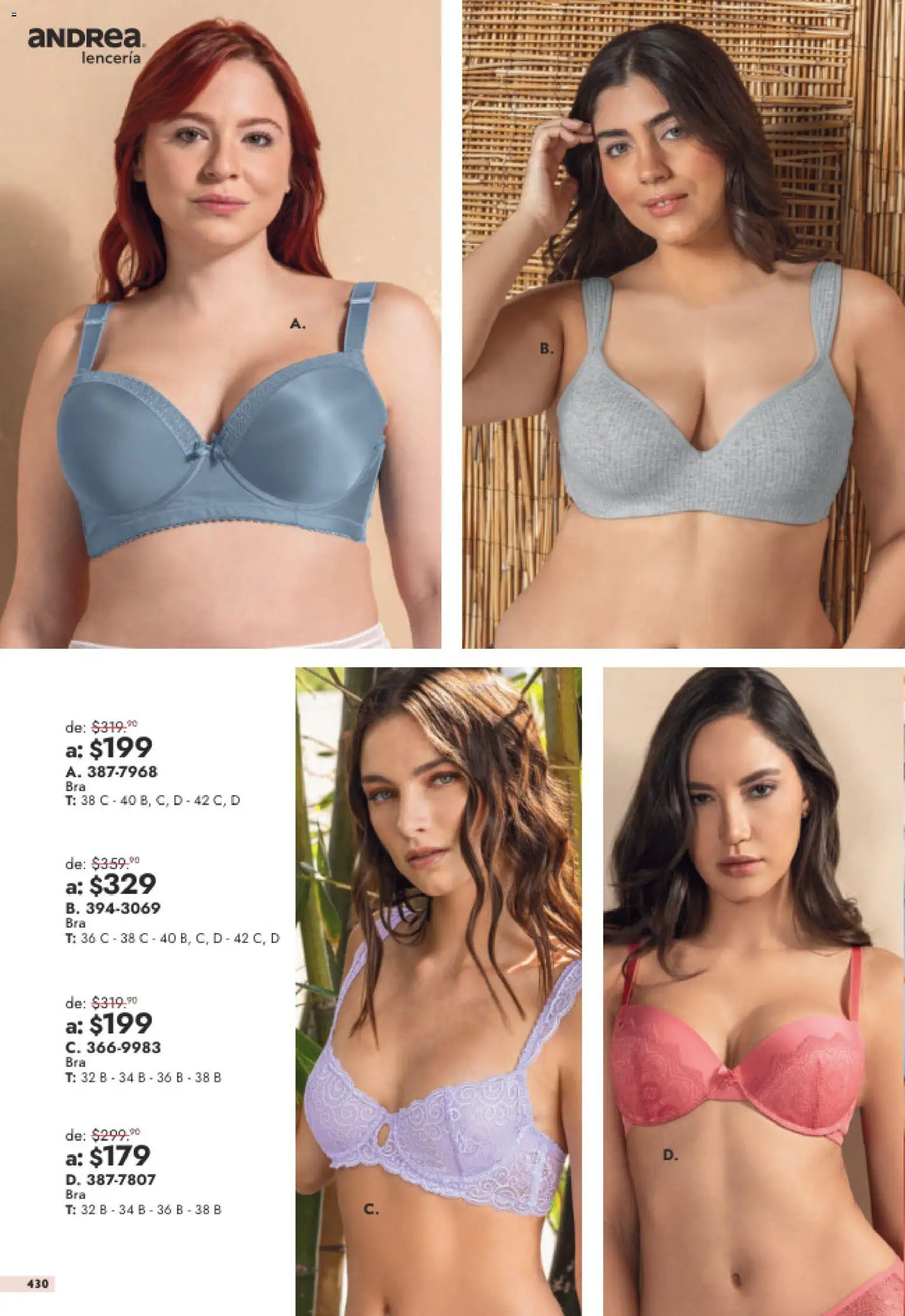 Vista previa las ofertas de la tienda Andrea - Andrea catálogo Outlet desde el 26/07/2026 