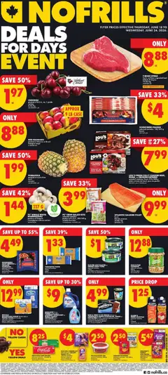 Preview of leaflet No Frills weekly flyer - ON from shop No Frills is valid from Jun 18, 2026