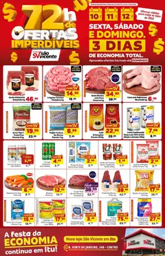 Pré-Visualização do folheto "Supermercados São Vicente - Ofertas da semana" da loja Supermercados São Vicente válido a partir de 10/07/2026