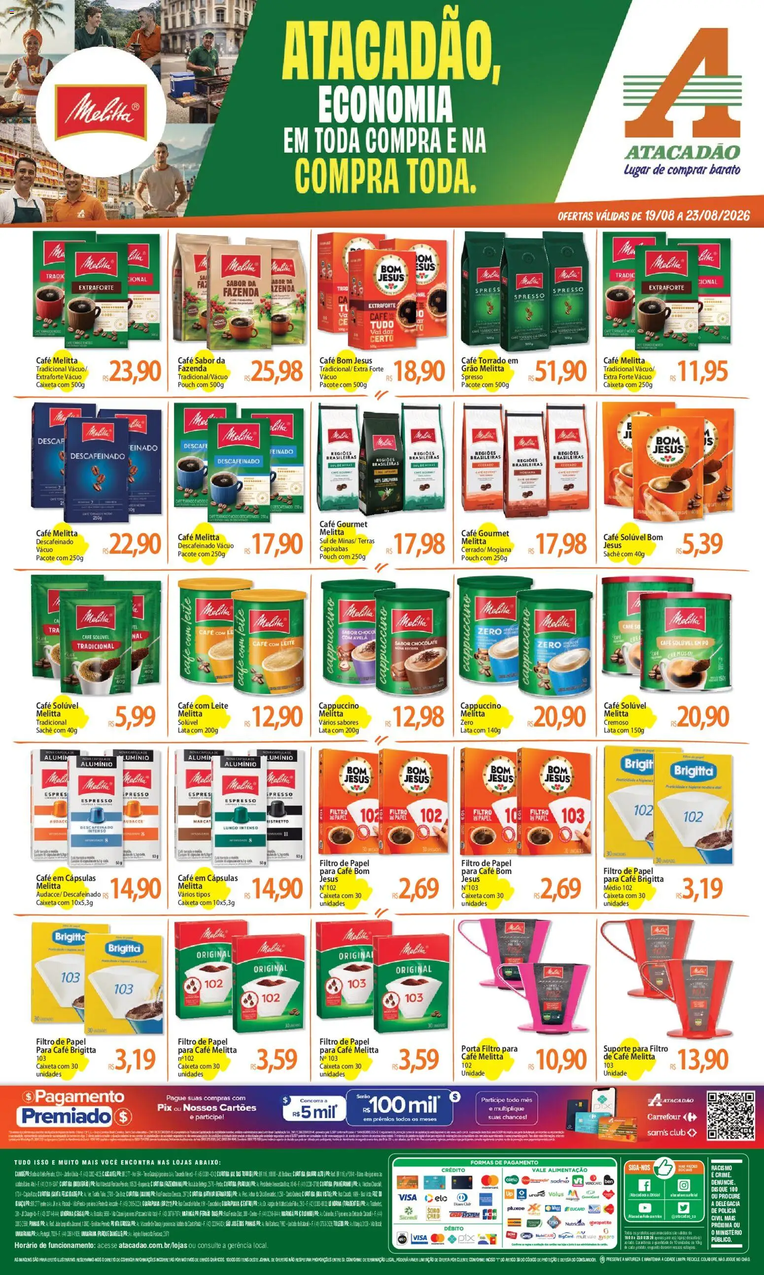 Pré-Visualização do folheto "Atacadão ofertas - PR" da loja Atacadão válido a partir de 19/08/2026