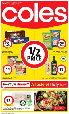 Preview of catalogue Coles catalogue WA from shop Coles valid 01/07/2026